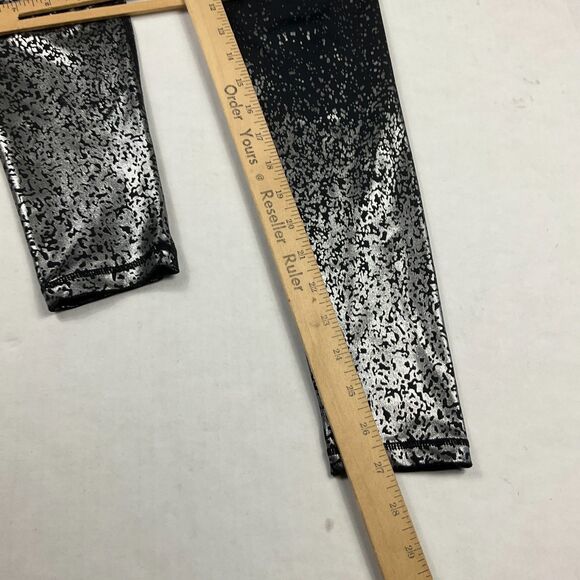 BuffBunny High Waisted Leggings Ombre Speckled Athleisure Workout Pull On SMALL - Picture 5 of 11